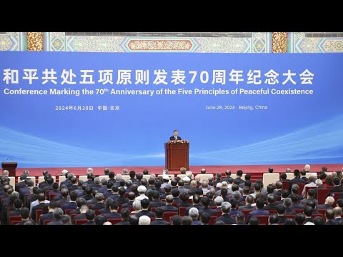 Xi Jinping: Los Cinco Principios de Coexistencia Pacífica más bien brillan con más fuerza