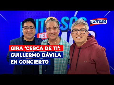 Guillermo Dávila en concierto: Vuelve a un gran escenario en su gira 'Cerca de ti'