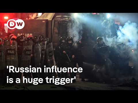 'They were beating up journalists' What is going on at the protests in Georgia? | DW News