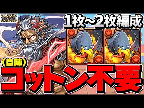 ジャミラス1-2体で王冠余裕！代用多め編成3パターン！11周年記念杯 ランキングダンジョン【パズドラ】