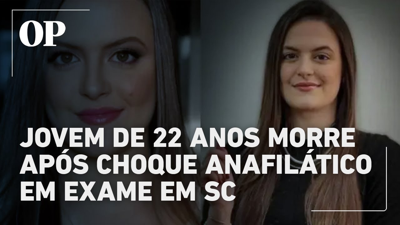 Jovem de 22 anos morre após choque anafilático durante tomografia em SC