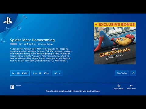 Renting a Movie | PlayStation Video