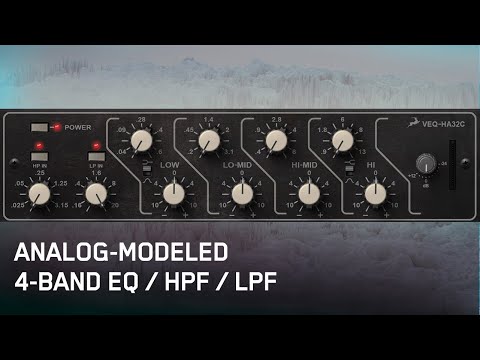 VEQ-HA32C | Vintage Console Equalizer Recreation | Real-time Effect