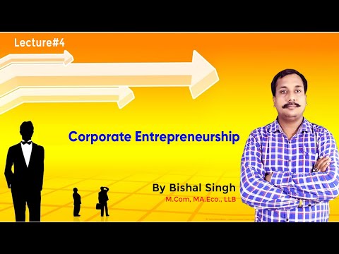 Corporate Entrepreneurship I Entrepreneurship I By Bishal Singh I Lecture_4