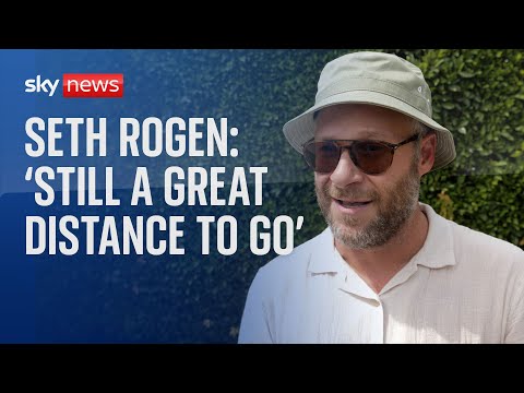 Seth Rogan: 'Still a great distance to go' in Hollywood writers' dispute