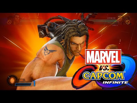 【スペンサー】必殺技ハイパーコンボ【MVC INFINITE】