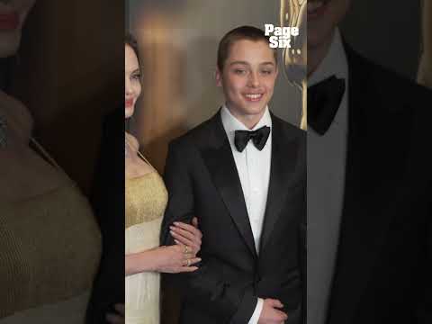 Angelina Jolie and son Knox, 16, make first joint red carpet appearance in 3 years #shorts