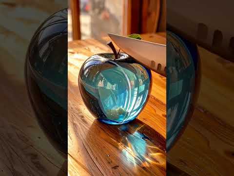 Crystal Apple ASMR Setyfing Video 8k #asmr #crestal #apple #satisfying #relaxing #youtubeshorts