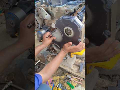engine fit Ho Gaya #mechaniclife #mechanic #tractorrepair #tractormaintenance #tractorservice #funny