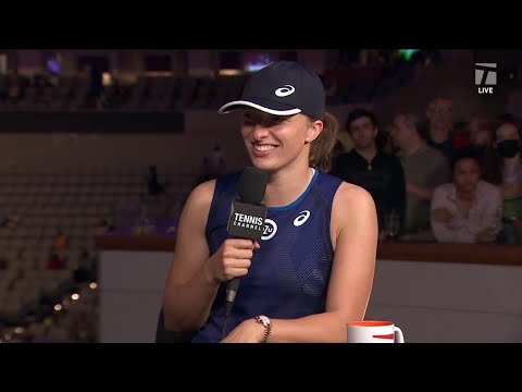 Iga Swiatek: 2022 WTA Finals Second Round Robin Win Interview