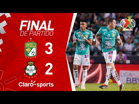 León (3-2) Santos | Resumen Final | Jornada 3 | Liga MX | Clausura 2024