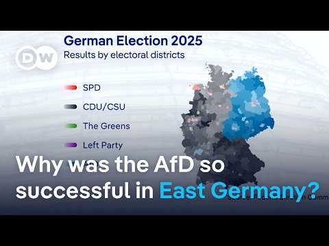 AfD's core support comes from eastern Germany | DW News