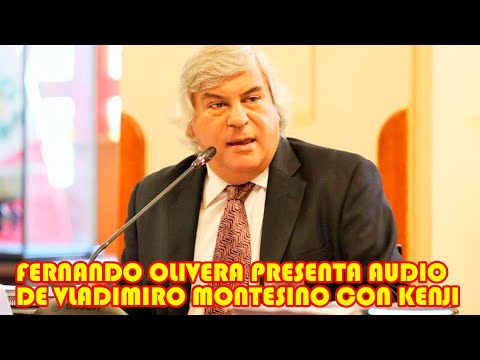 POPI OLIVERA PRESENTA AUDIO DE MONTESINOS TRATANDO COORDINAR A F4VOR DE KEIKO FUJIMORI..