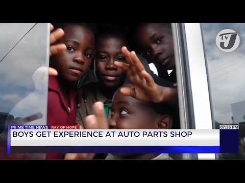 Boys get Experience at Auto Parts Shop | TVJ News