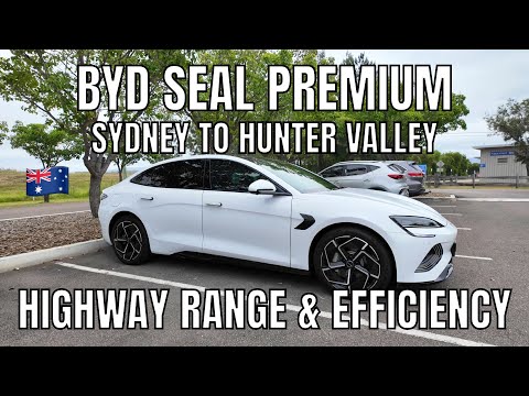 Premium BYD Seal Highway Range and Efficiency Sydney to Hunter Valley