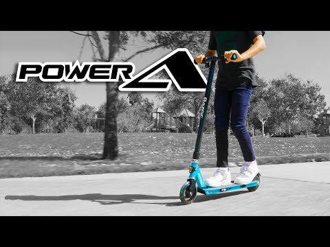 Razor Power A Electric Scooter Ride Video with Features