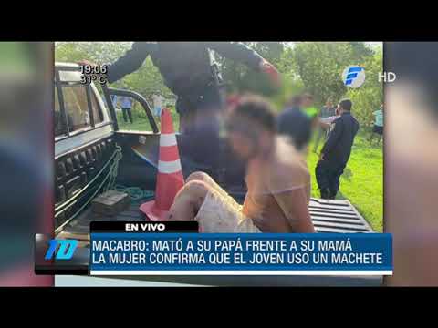 Investigan presunto parricidio en Caaguazú