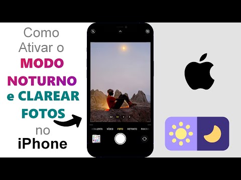 Como Ativar o MODO NOTURNO e CLAREAR FOTOS no iPhone