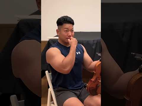 即興で「美女と野獣」💪 Beauty and the Beast🎻