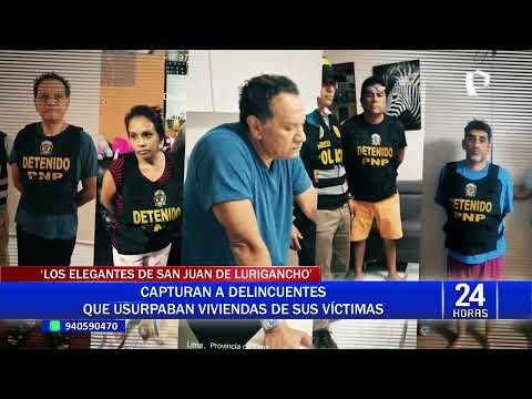 La Molina: allanan 23 inmuebles y detienen a miembros de banda dedicada a la usurpación de viviendas