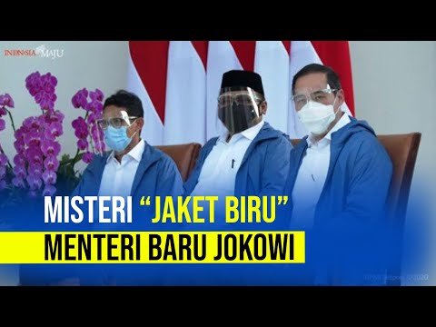 Cocoklogi Jaket Biru 6 Menteri Jokowi, Ini Lho Mereknya!
