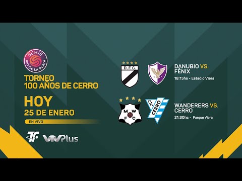 Serie Río de la Plata 2023 - Danubio vs Fenix - Wanderers vs Cerro