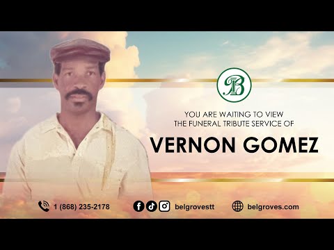Vernon Gomez Tribute Service