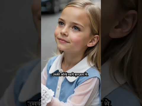 #गरीबी #प्रेरणा #दयालुता #मानवता #उम्मीद की #मुस्कानएक छोटी बच्ची, #सड़क के किनारे# भीख मांग रही है