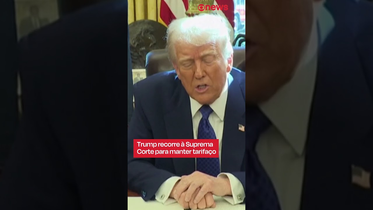 Donald Trump recorre à Suprema Corte para manter tarifaço