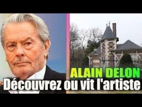 Alain Delon, sa résidence de Douchy en ruines “Tout est cassé, l’électricité ne marche pas”