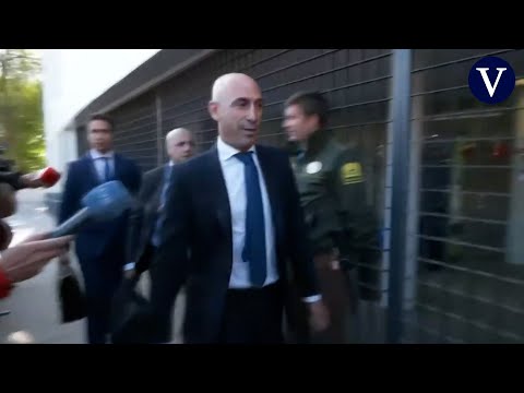 Luis Rubiales llega al juzgado para declarar por el caso Supercopa