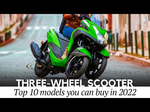 Top 10 Three-Wheel Scooters for Safe and Dynamic City Commutes (Electric & ICE Models)