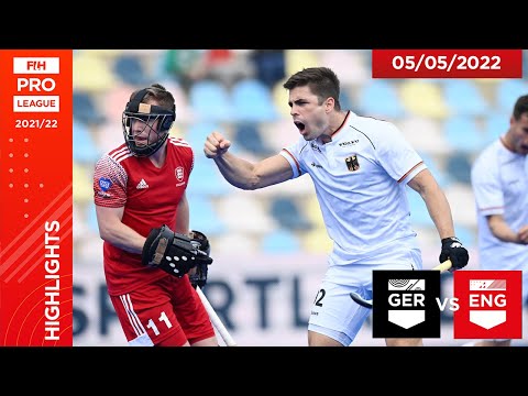Field Hockey 🏑 FIH Hockey Pro League Season 3: Germany vs England (Men), Game 2 highlights