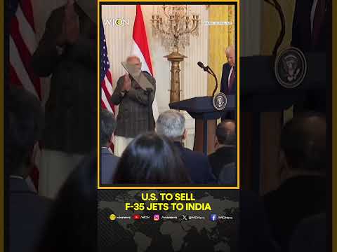 Trump Announces U.S. To Sell Advanced F-35 Fighter Jets To India | WION Shorts