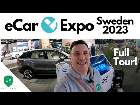 eCarExpo February 2023 - Show Floor Lap - Stockholm Sweden