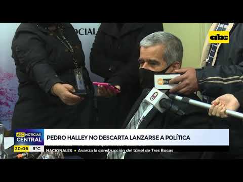 Pedro Halley no descarta lanzarse a la política