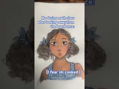 The math isnt mathing #drawing #youngartist #school #shorts #relatable #art #comedy #artist