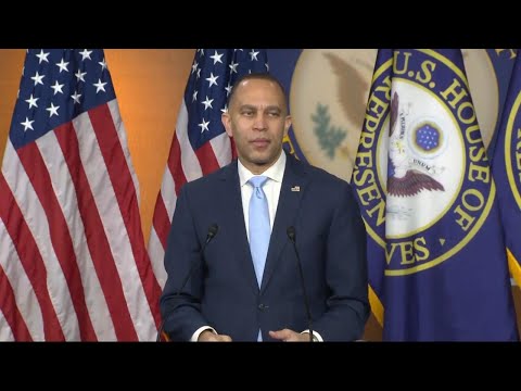 House Dem Leader Hakeem Jeffries: We will work for bipartisan common ground to deliver results