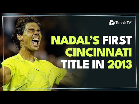 Rafael Nadal's Run To His Only Cincinnati Title 🏆 | Cincinnati 2013