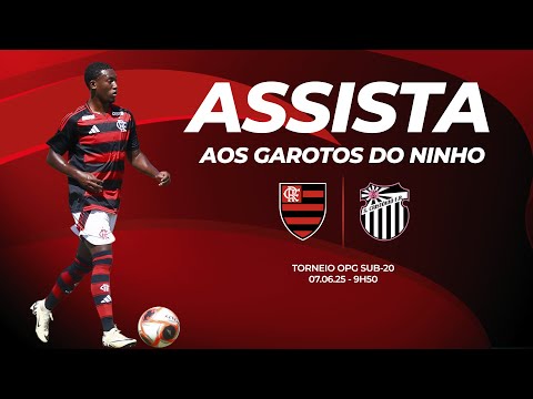 🔴 AO VIVO: FLAMENGO x SÃO CRISTÓVÃO | TORNEIO OPG SUB-20 (07/06/25)