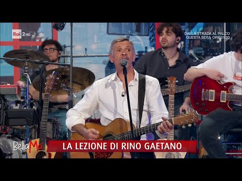 Marco Morandi omaggia Rino Gaetano - BellaMa' 26/03/2024