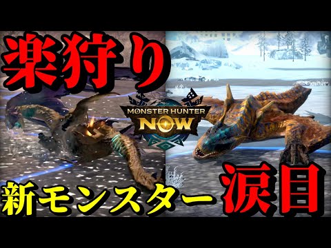 【楽狩り】新モンスターを宇宙一かんたんに倒す方法を解説【モンハンNow】