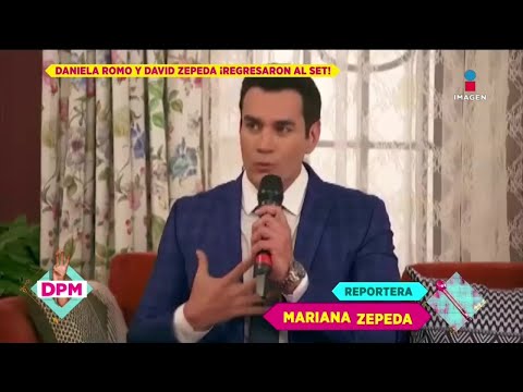 Daniela Romo y David Zepeda hablan los retos de trabajar en la nueva normalidad