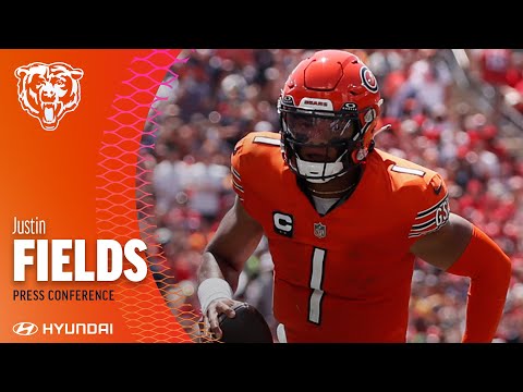 Justin Fields on loss to Buccaneers: 'If we keep working, we'll get there' | Chicago Bears video clip