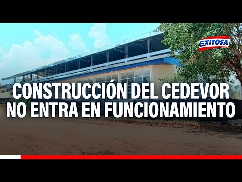 Tarapoto: Terminó la construcción del CEDEVOR, pero todavía no entra en funcionamiento