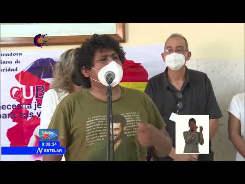 Dona Movimiento Boliviano de Solidaridad con Cuba más de 2 millones de jeringuillas a la Isla