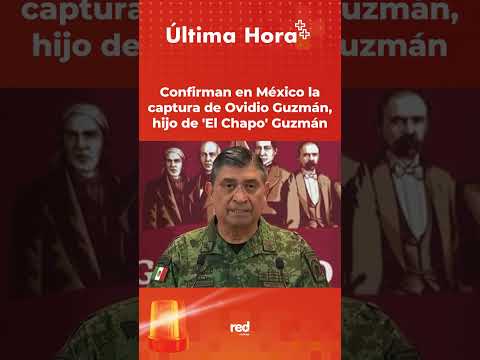 #Shorts Confirman la recaptura de Ovidio Guzmán, hijo de 'El Chapo' Guzmán | Red+