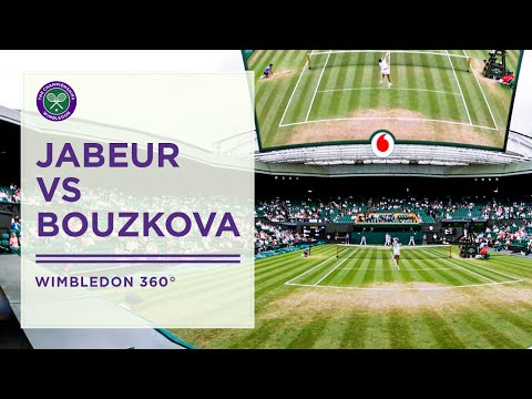 Ons Jabeur vs Marie Bouzkova | Wimbledon Uncovered in 360° | Wimbledon 2022