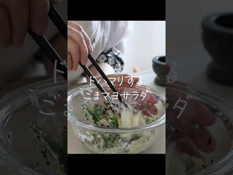 お弁当の隙間に最強。朝の5分で彩りと栄養が揃う『無限サラダ』#shorts  #時短節約 #スナップエンドウ