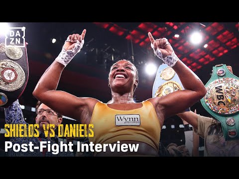 Claressa Shields gets the Victory! | Full Post-Fight Interview